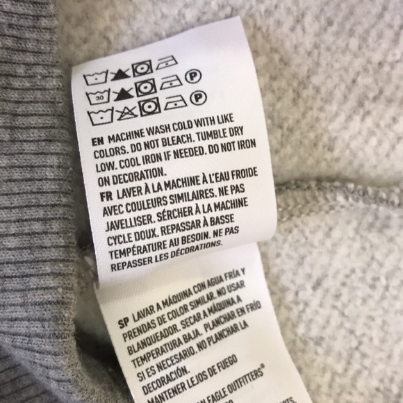 American Eagle Cozy Sequined Penguin Sweatshirt - Picture 16 of 16